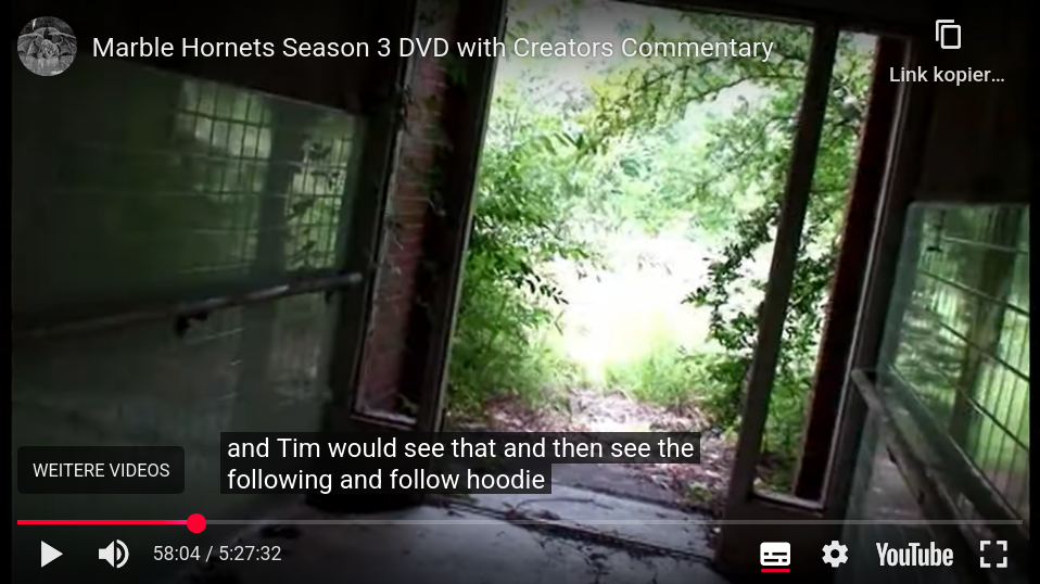 continued - and Tim would see that and then see the follow me and follow Hoody